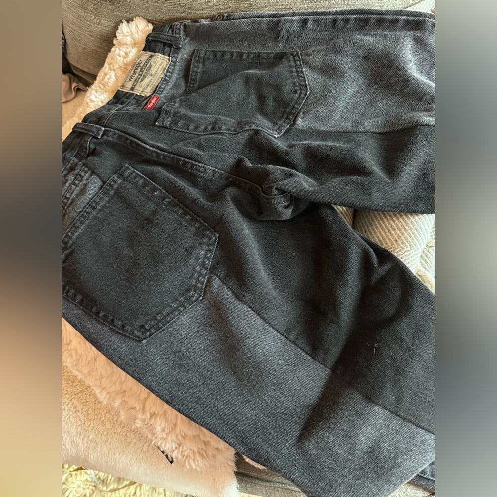 Ark Reworks Wrangler Two Tone Flare Denim
